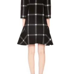 Ana Alcazar Strip Jurk Paloa Zwart -Goedkope Mooie Kled Winkel 046679 2623 3