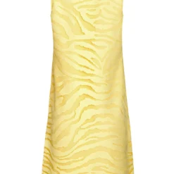 Ana Alcazar A-Lijn Jurk Zapea Geel