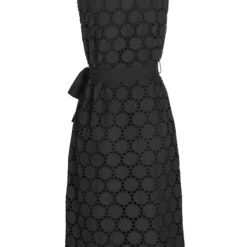 Ana Alcazar Mouwloos Jurk Zeky Zwart