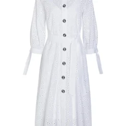 Ana Alcazar Blouse Jurk Zekla Wit -Goedkope Mooie Kled Winkel 047613 2863 700 a 1