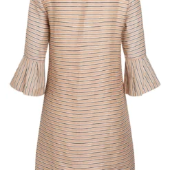 Ana Alcazar Volant Jurk Zemos Licht-Beige