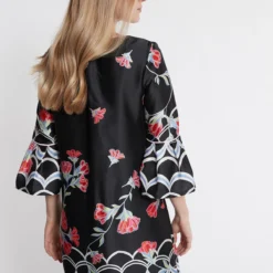 Ana Alcazar Mouw Jurk Sefyme Zwart -Goedkope Mooie Kled Winkel 2703 047006 100 18