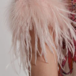 Ana Alcazar Mouw Jurk Sekory Beige -Goedkope Mooie Kled Winkel 2707 047024 800 15