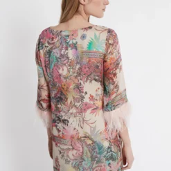 Ana Alcazar Mouw Jurk Sekory Beige -Goedkope Mooie Kled Winkel 2707 047024 800 17