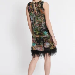 Ana Alcazar A-Lijn Jurk Sekany Zwart -Goedkope Mooie Kled Winkel 2707 047025 100 20