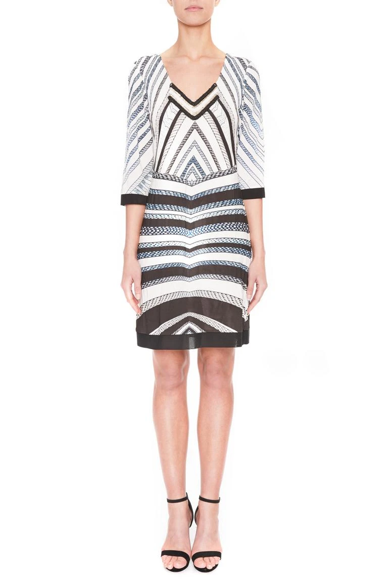Ana Alcazar Grafische Jurk Gluesty 2 Ana Alcazar Grafische Jurk Gluesty - Afbeelding 2