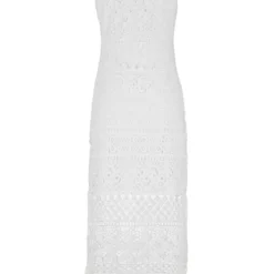 Ana Alcazar Midi Kant Jurk Gwynes