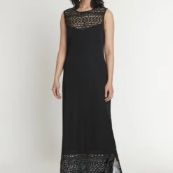 Ana Alcazar Kant Lange Jurk Emolais