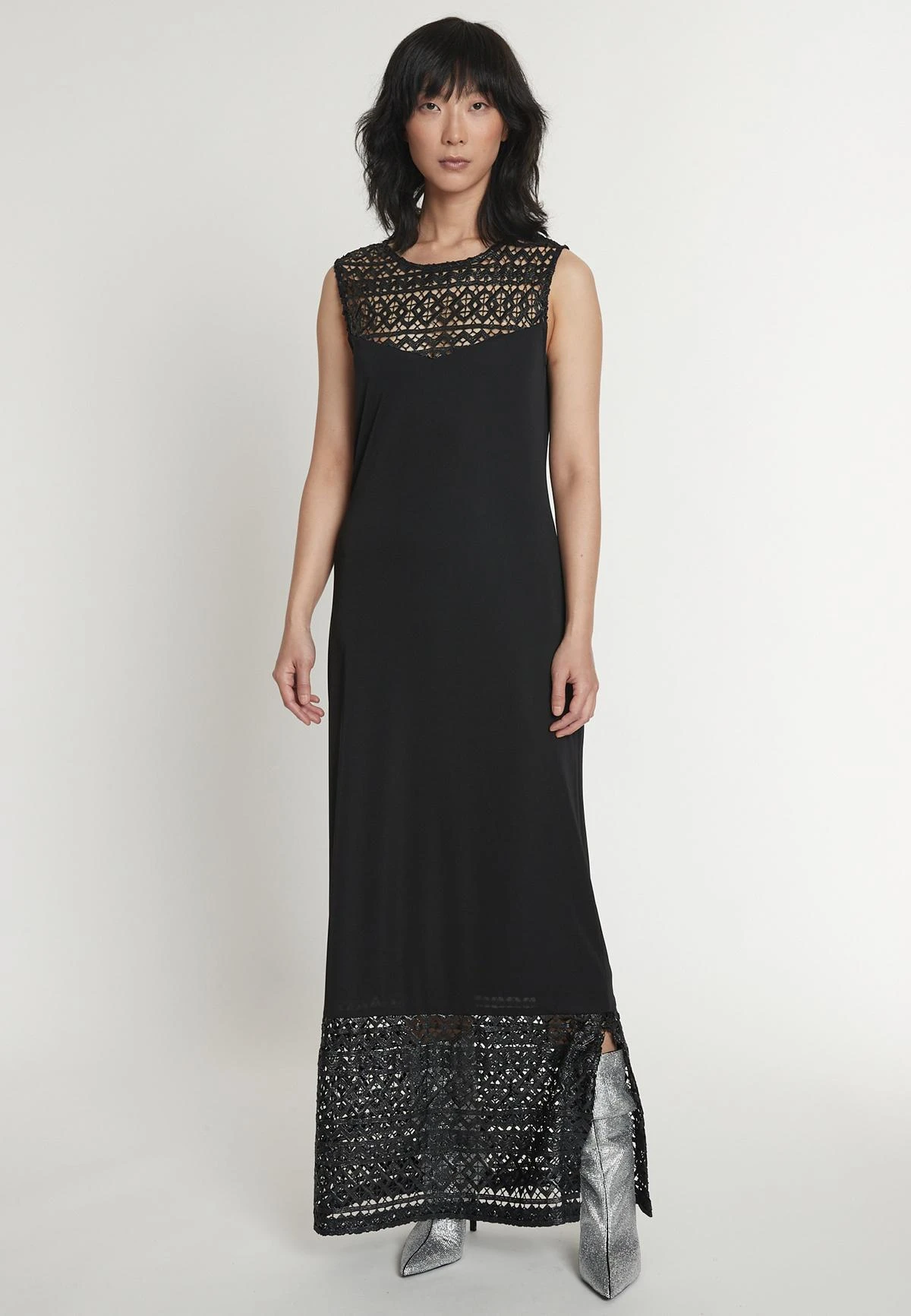 Ana Alcazar Kant Lange Jurk Emolais 1 Ana Alcazar Kant Lange Jurk Emolais