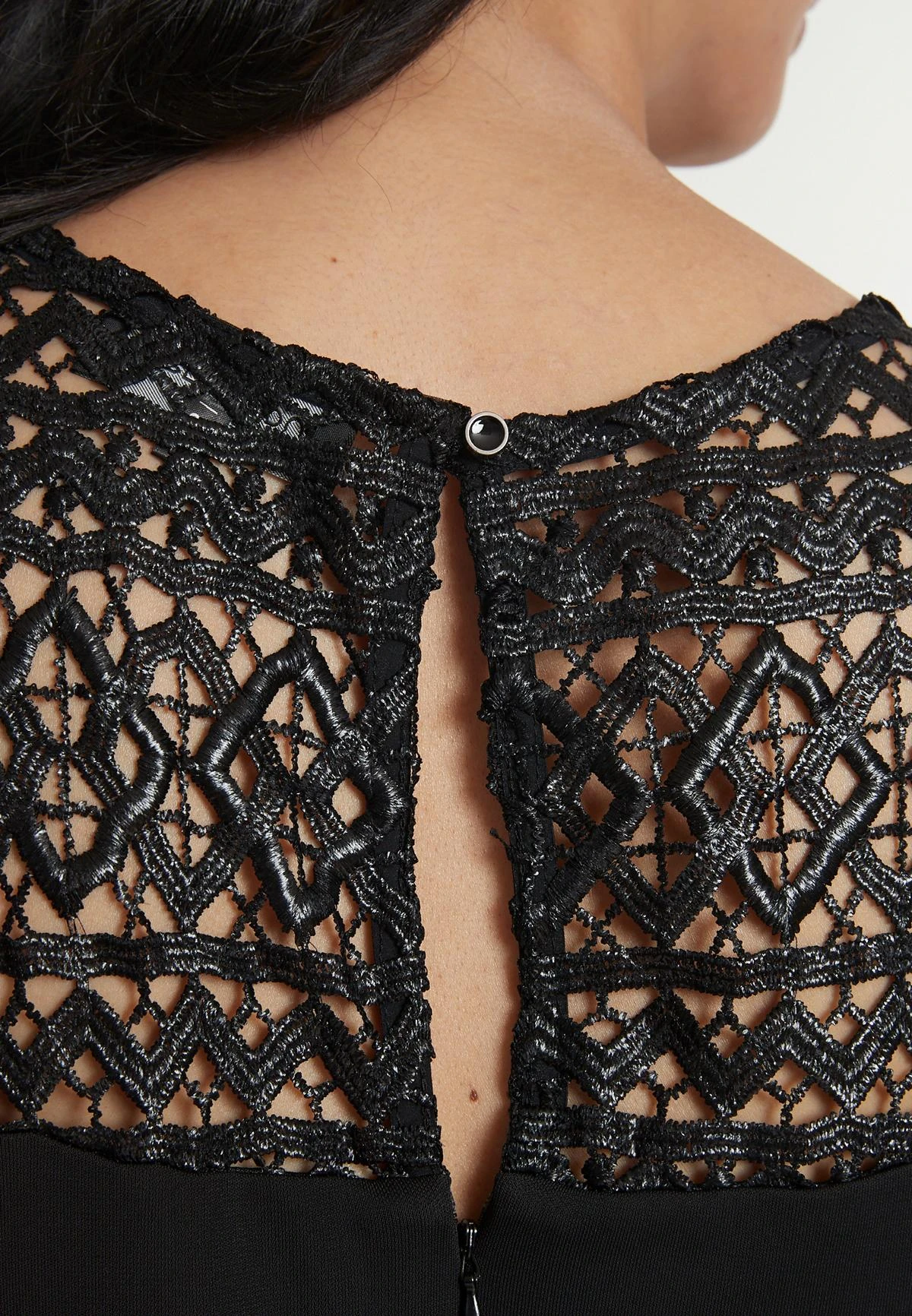 Ana Alcazar Kant Lange Jurk Emolais 4 Ana Alcazar Kant Lange Jurk Emolais - Afbeelding 4