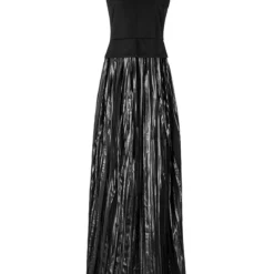 Ana Alcazar Plissé Lange Jurk Elvogea -Goedkope Mooie Kled Winkel ana alcazar 045416 2226 1001