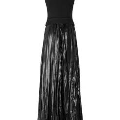 Ana Alcazar Plissé Lange Jurk Elvogea -Goedkope Mooie Kled Winkel ana alcazar 045416 2226 1007