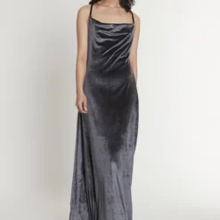 Ana Alcazar Velvet Maxi Jurk Lairola