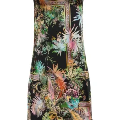 Ana Alcazar A-Lijn Jurk Sekany Zwart -Goedkope Mooie Kled Winkel ana alcazar 047025 2707 100 a