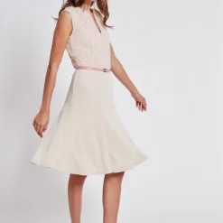 Ana Alcazar Mouwloos Jurk Taggy