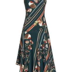 Ana Alcazar Midi Jurk Talusa -Goedkope Mooie Kled Winkel ana alcazar 047188 2748 1