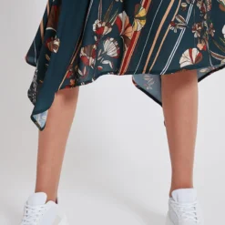 Ana Alcazar Midi Jurk Talusa -Goedkope Mooie Kled Winkel ana alcazar 047188 2748 5