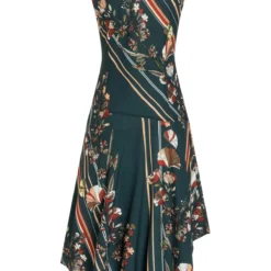 Ana Alcazar Midi Jurk Talusa -Goedkope Mooie Kled Winkel ana alcazar 047188 2748 6