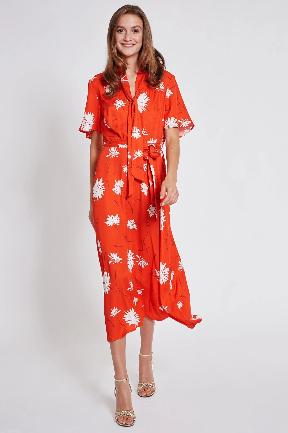 Ana Alcazar Midi Jurk Taxyne 2 Ana Alcazar Midi Jurk Taxyne - Afbeelding 2