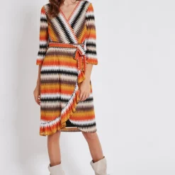 Ana Alcazar Wikkel Jurk Tunosa