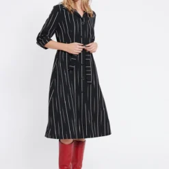 Ana Alcazar Midi Jurk Vabeline