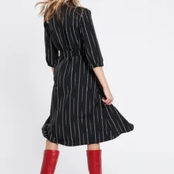 Ana Alcazar Midi Jurk Vabeline -Goedkope Mooie Kled Winkel ana alcazar 047299 2783 910 4