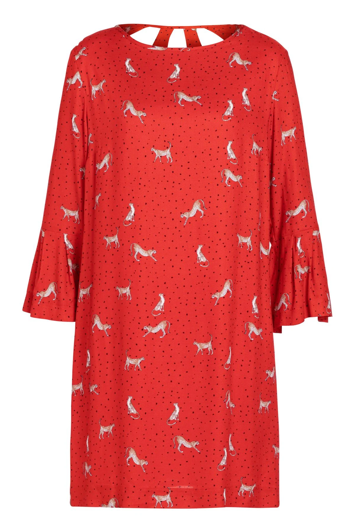 Ana Alcazar A-Lijn Jurk Vabonte 6 Ana Alcazar A-Lijn Jurk Vabonte - Afbeelding 6