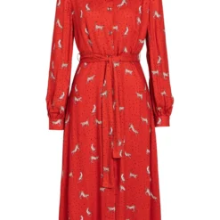 Ana Alcazar Midi Jurk Vabora 13 Ana Alcazar Midi Jurk Vabora -Goedkope Mooie Kled Winkel ana alcazar 047322 2789 910 1