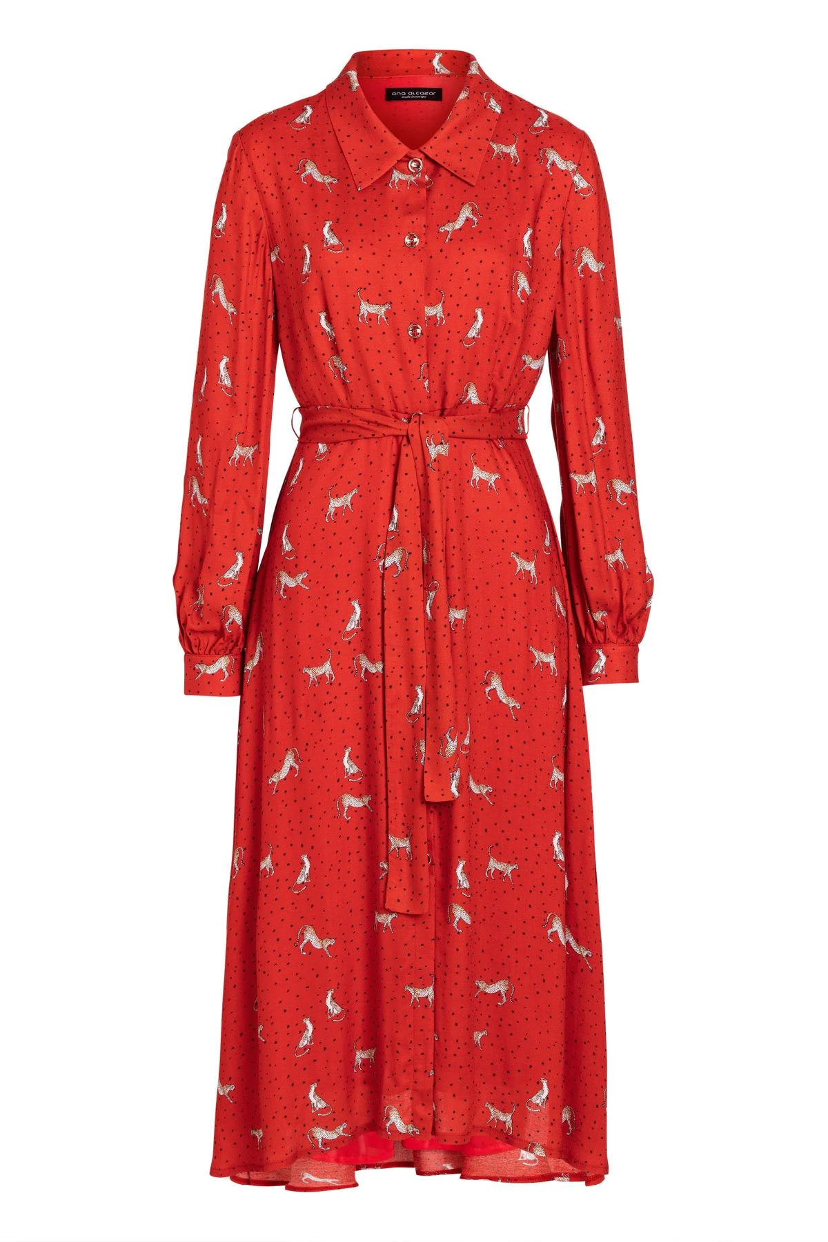 Ana Alcazar Midi Jurk Vabora 7 Ana Alcazar Midi Jurk Vabora - Afbeelding 7