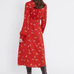 Ana Alcazar Midi Jurk Vabora 9 Ana Alcazar Midi Jurk Vabora -Goedkope Mooie Kled Winkel ana alcazar 047322 2789 910 4