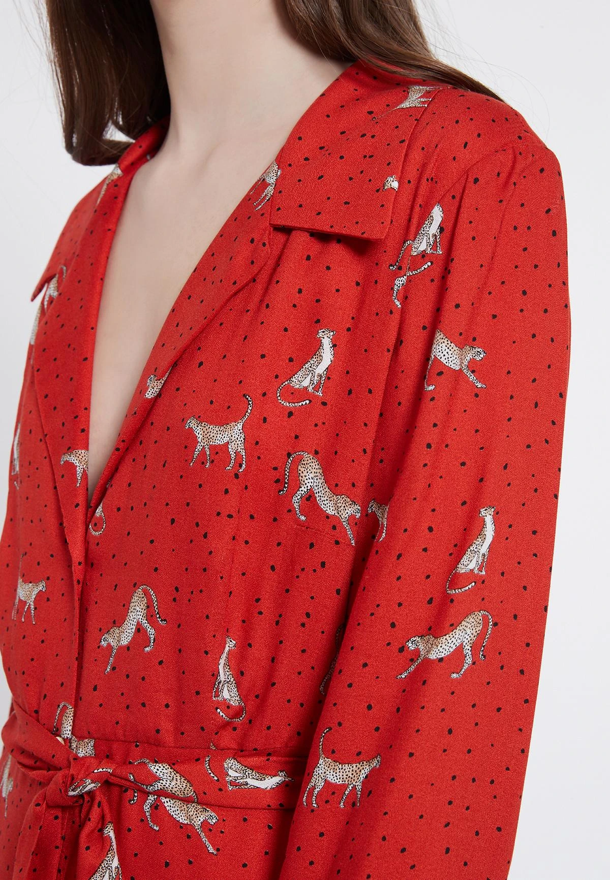 Ana Alcazar Midi Jurk Vabora 4 Ana Alcazar Midi Jurk Vabora - Afbeelding 4