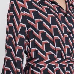 Ana Alcazar Midi Jurk Vabunea Bruin -Goedkope Mooie Kled Winkel ana alcazar 047325 2790 800 5