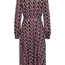 Ana Alcazar Midi Jurk Vabunea Bruin -Goedkope Mooie Kled Winkel ana alcazar 047325 2790 800 6