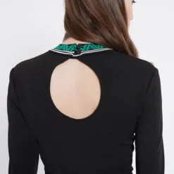 Ana Alcazar Mix Jurk Vabury Groen -Goedkope Mooie Kled Winkel ana alcazar 047328 2790 400 5