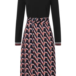 Ana Alcazar Mix Jurk Vaburany Bruin 11 Ana Alcazar Mix Jurk Vaburany Bruin -Goedkope Mooie Kled Winkel ana alcazar 047328 2790 800 1