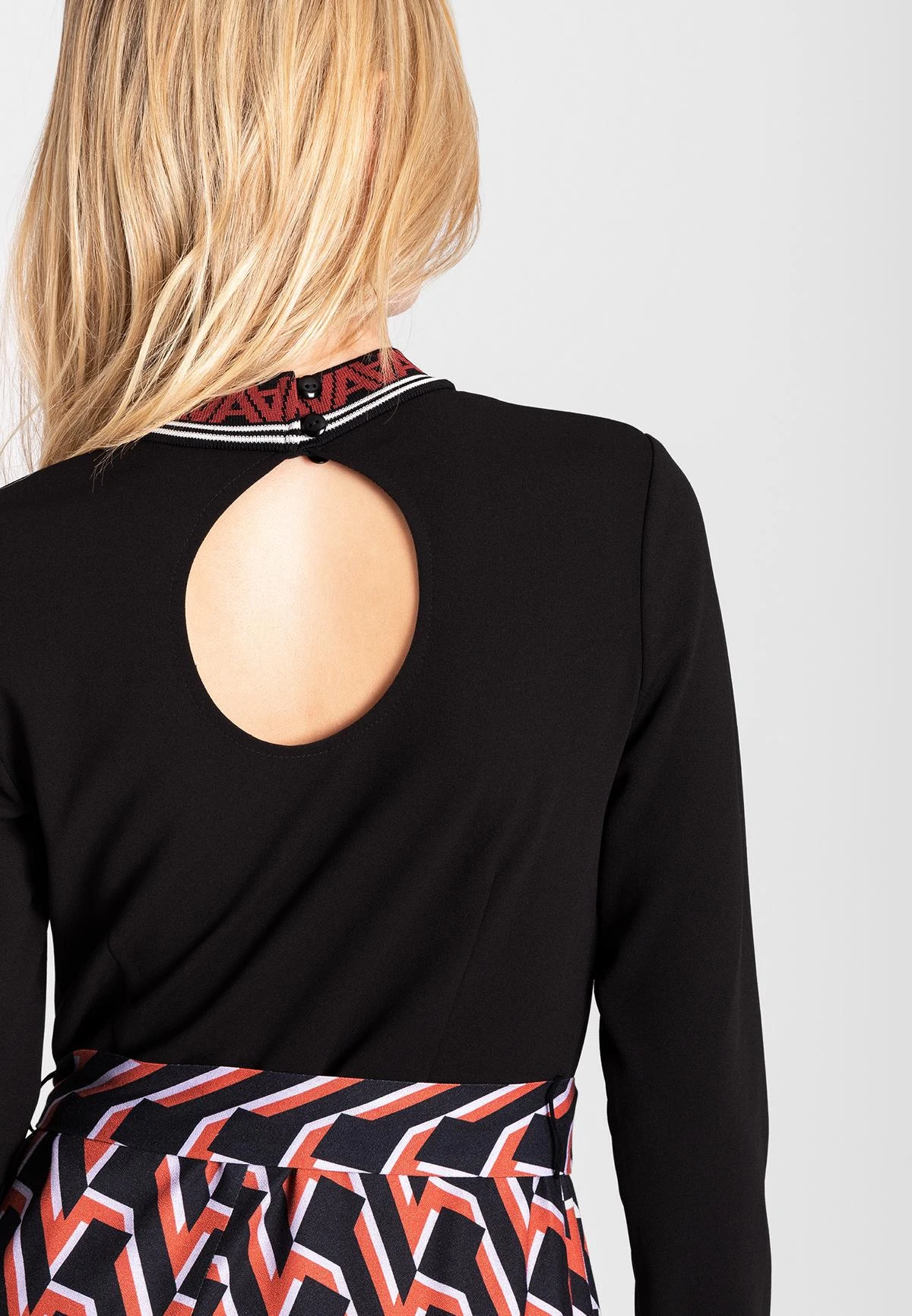 Ana Alcazar Mix Jurk Vaburany Bruin 4 Ana Alcazar Mix Jurk Vaburany Bruin - Afbeelding 4