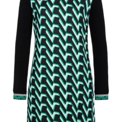 Ana Alcazar A-Lijn Jurk Vabume Groen -Goedkope Mooie Kled Winkel ana alcazar 047329 2790 400 1