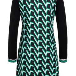 Ana Alcazar A-Lijn Jurk Vabume Groen -Goedkope Mooie Kled Winkel ana alcazar 047329 2790 400 6