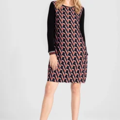 Ana Alcazar A-Lijn Jurk Vabumis Bruin