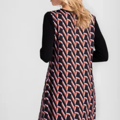 Ana Alcazar A-Lijn Jurk Vabumis Bruin -Goedkope Mooie Kled Winkel ana alcazar 047329 2790 800 4