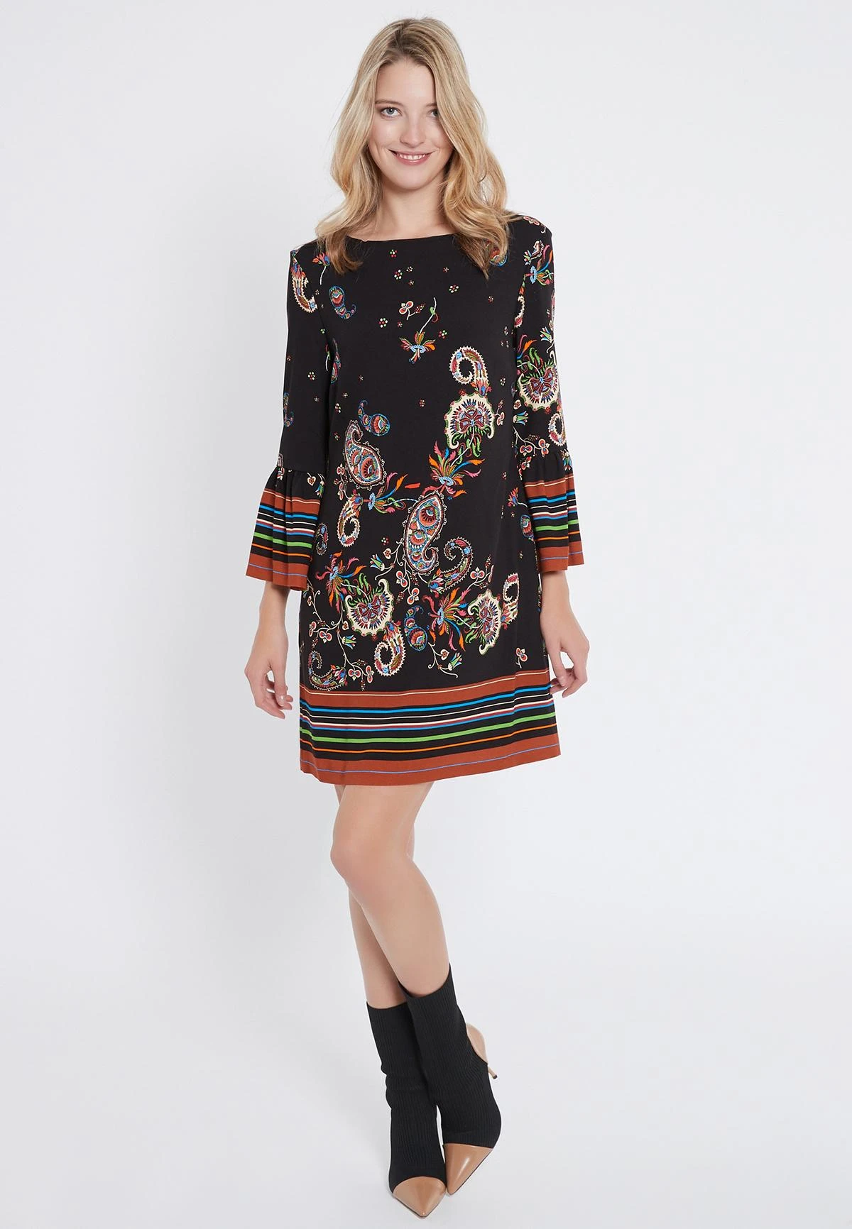 Ana Alcazar Print Jurk Vadane