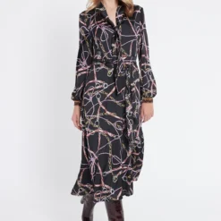 Ana Alcazar Midi Jurk Vadesu