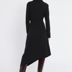 Ana Alcazar Zip Jurk Vafery Zwart -Goedkope Mooie Kled Winkel ana alcazar 047362 2797 100 4