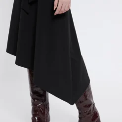 Ana Alcazar Zip Jurk Vafery Zwart -Goedkope Mooie Kled Winkel ana alcazar 047362 2797 100 5