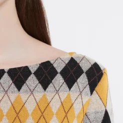 Ana Alcazar Franjes Jurk Vekyra Geel -Goedkope Mooie Kled Winkel ana alcazar 047416 2807 900 5