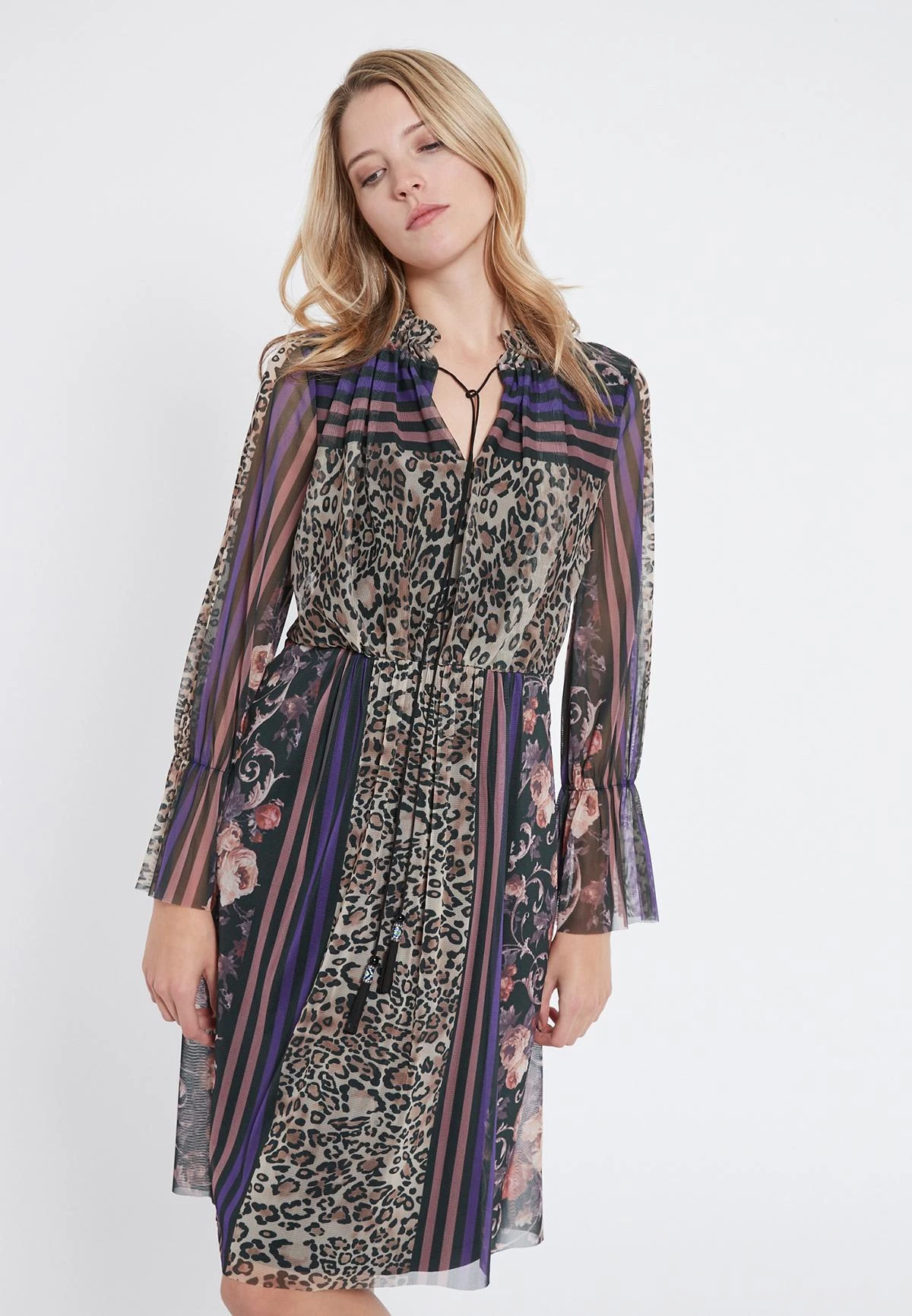 Ana Alcazar Romantische Jurk Vormaly 2 Ana Alcazar Romantische Jurk Vormaly - Afbeelding 2