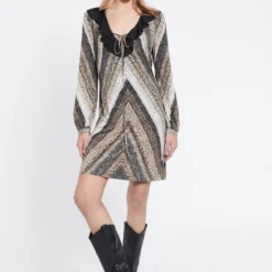 Ana Alcazar Ruches Jurk Vossi