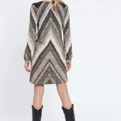 Ana Alcazar Ruches Jurk Vossi -Goedkope Mooie Kled Winkel ana alcazar 047451 2817 910 4