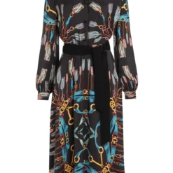 Ana Alcazar Midi Jurk Wabota -Goedkope Mooie Kled Winkel ana alcazar 047481 2825 1