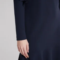 Ana Alcazar Volant Jurk Waisy Blauw 9 Ana Alcazar Volant Jurk Waisy Blauw -Goedkope Mooie Kled Winkel ana alcazar 047500 2828 300 5